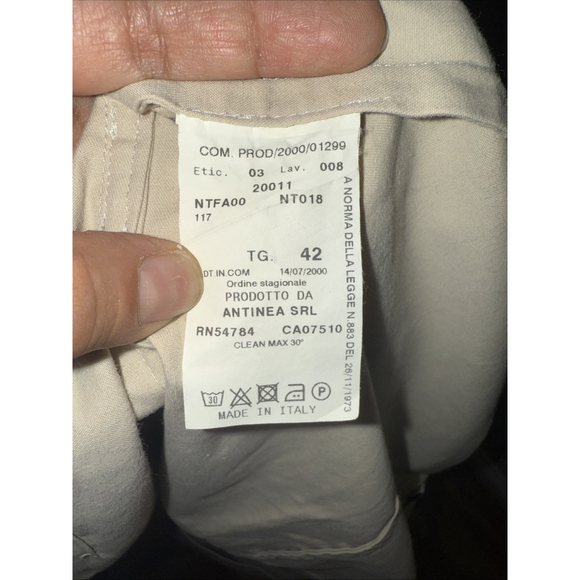 Armani Collezioni Khaki Trench Jacket Women’s 6 - Picture 8 of 8